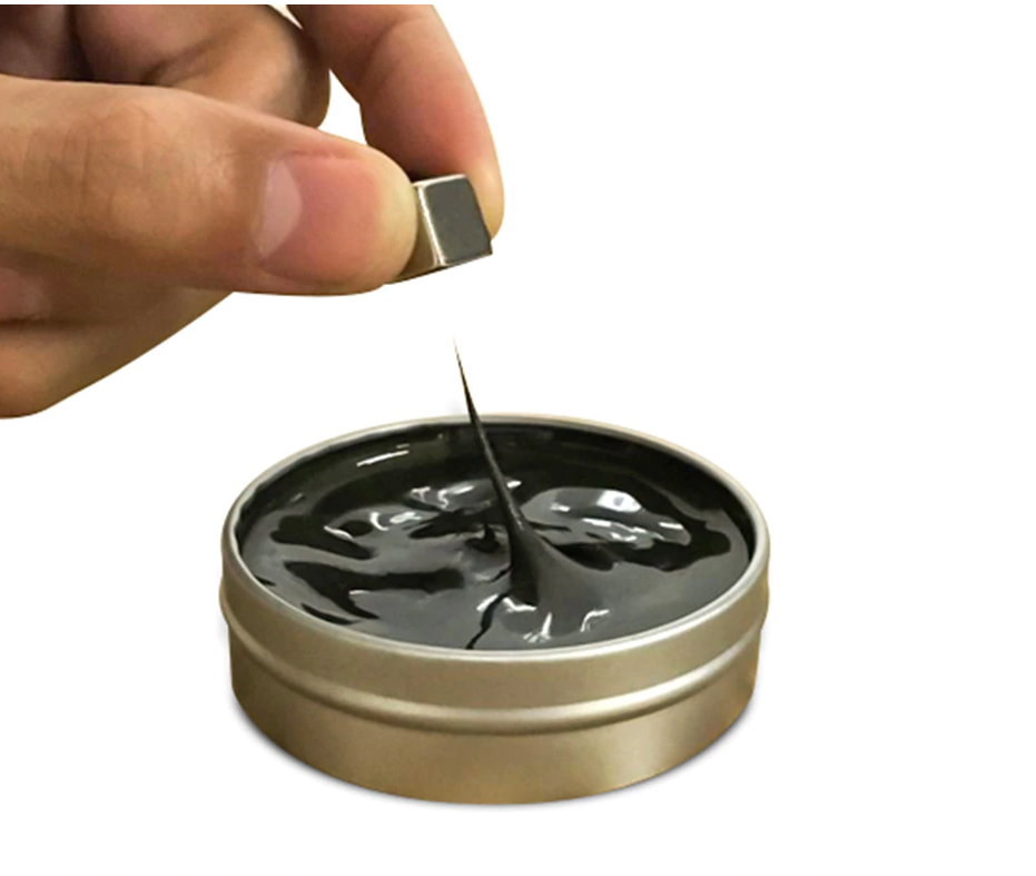 Magnetic Ferrofluid Plasticine Playdough Clay (Magnetic Putty)