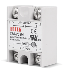 Solid State Relay DC-AC (25A; 3-32V DC; 220V AC; SSR)