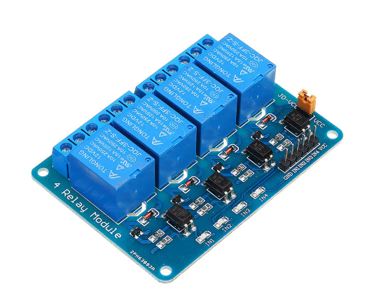 4-CHANNEL RELAY MODULE (12V LOW-LEVEL-TRIGGER )