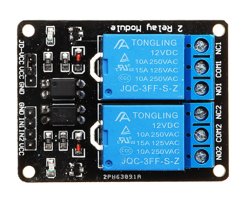 2-CHANNEL RELAY MODULE (12V LOW-LEVEL-TRIGGER )