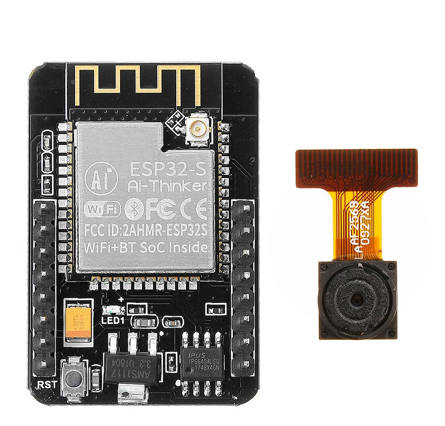 ESP32-CAM WiFi + bluetooth Camera Module Development