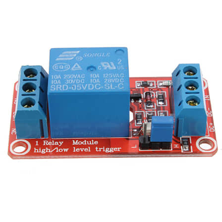 5V 1-Channel H/L Trigger Optocoupler Relay Module