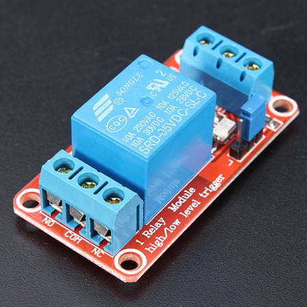 5V 1-Channel H/L Trigger Optocoupler Relay Module